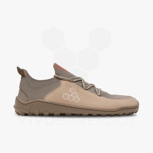 Brown Men's Vivobarefoot Tracker Decon Low FG2 Hiking Shoes | UAE 421HT