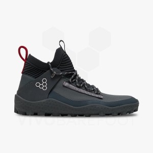Grey Men's Vivobarefoot Magna Lite WR SG Hiking Shoes | UAE 438QC